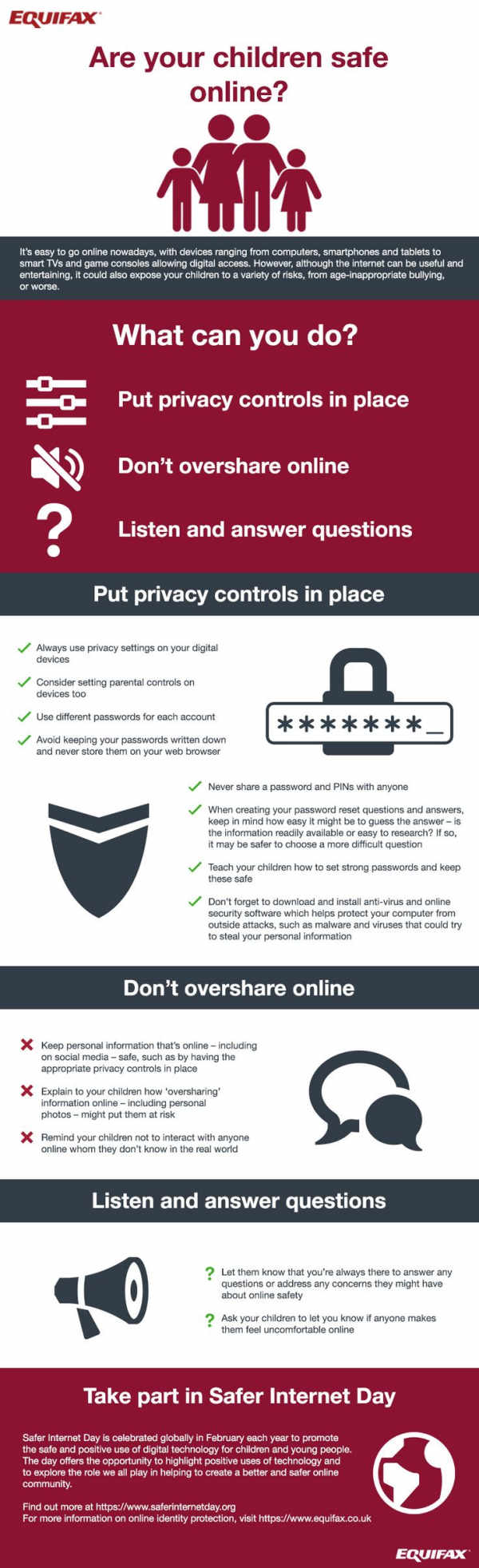 Are Your Children Safe Online? - Infographic